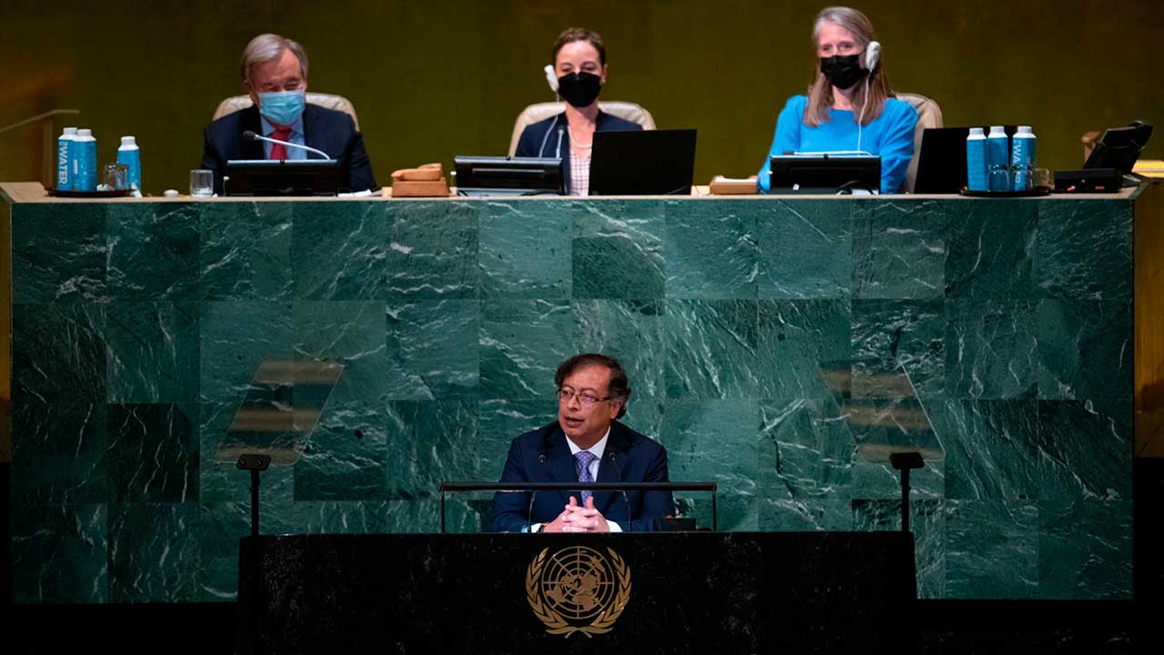Intervención del Presidente Gustavo Petro ante la 77° Asamblea General de la ONU