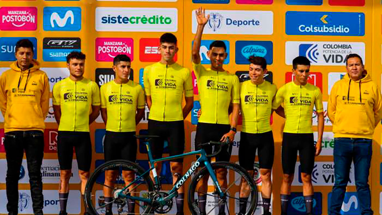 Ciclistas que participarán en el Tour Colombia 2.1