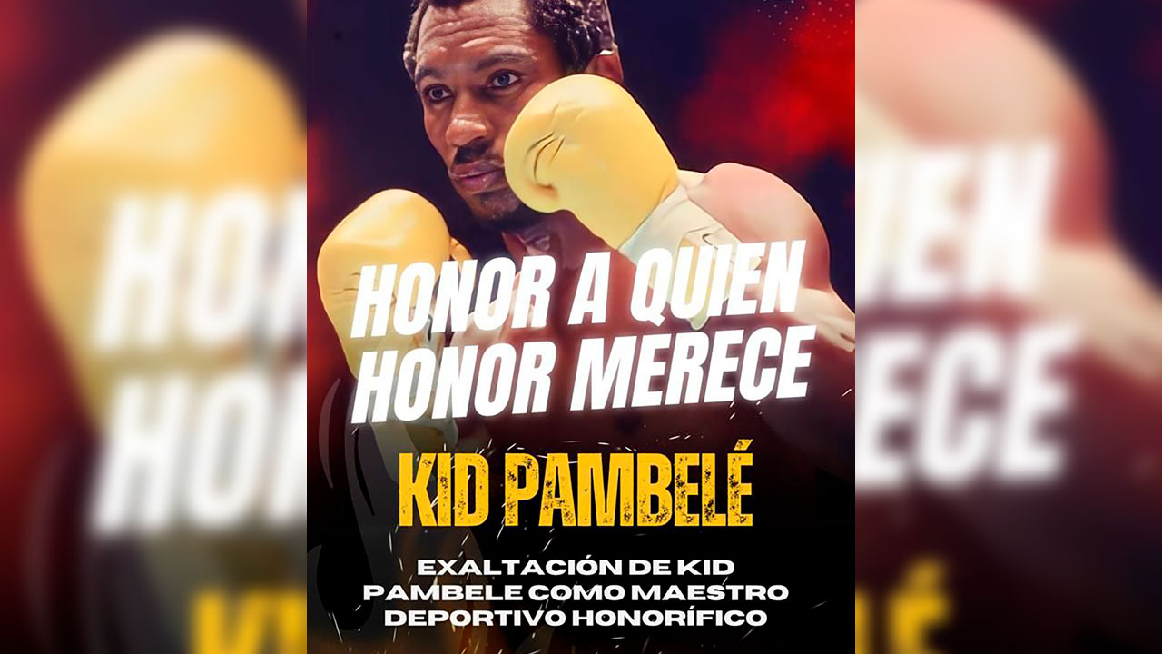 ‘Kid Pambelé’ recibirá en Venezuela el título de Profesor Honorífico Deportivo en reconocimiento a su trayectoria deportiva